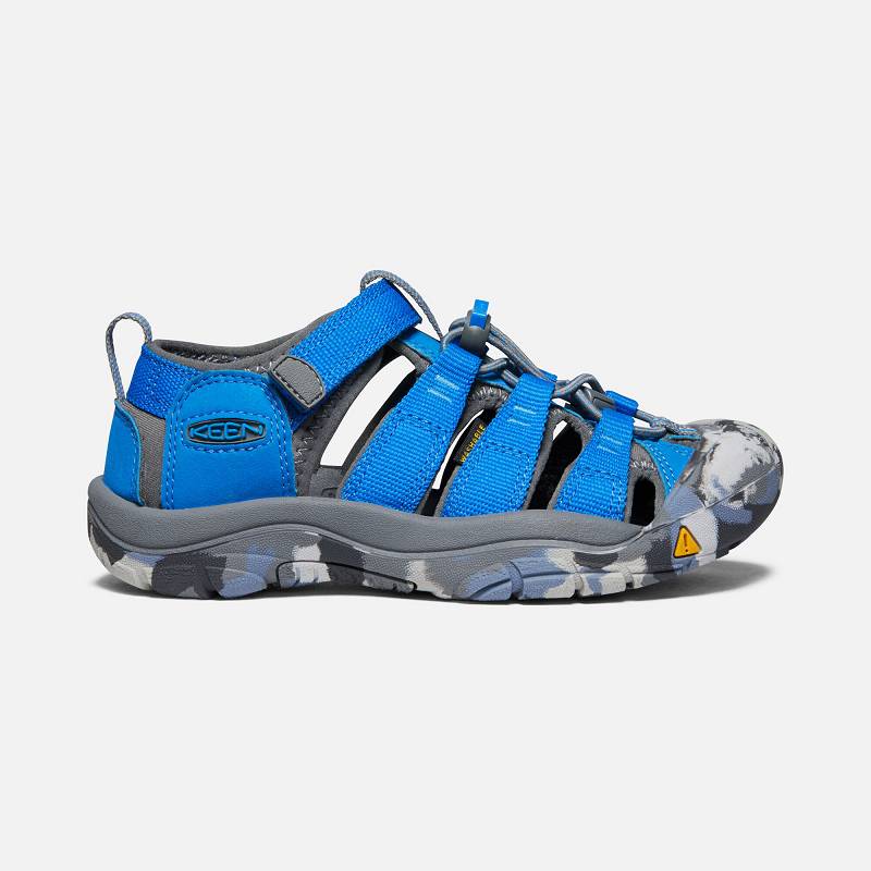 Keen Newport H2 Trekkingsandalen Kinder DE-73846 Sky Diver - Keen Kinderschuhe Blau